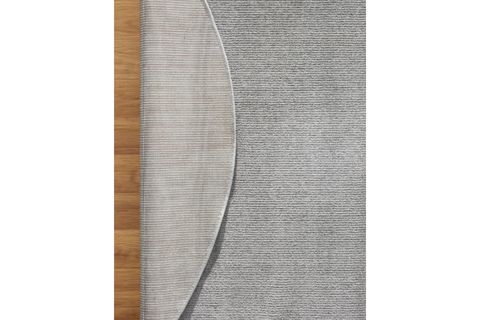 MİRA BALİ 4500 MODERN SHAGGY HALI, GRİ, 120X120