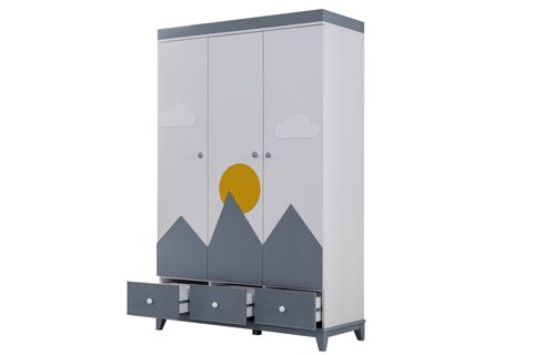 STAR YAVRULU MONTESSORİ ÇOCUK ODASI TAKIMI, 3 KAPAKLI