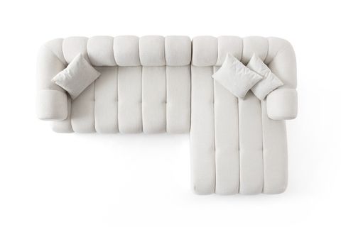 HELSİNKİ SAĞ KÖŞE KOLTUK, BEYAZ