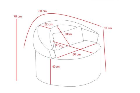 PİTTA FULL SÜNGER BERJER, ANTRASİT