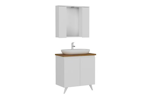 NİKA BANYO DOLABI 85CM AY2K 2K1A TZG BEYAZ