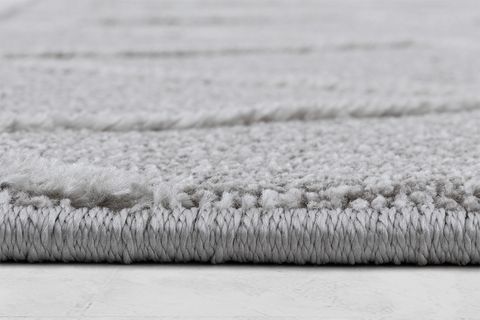 KANYON BUKLELİ MAKİNA HALISI, GRİ, 200X290, 4901E