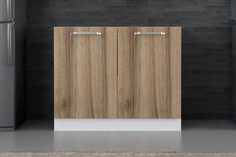 MİNAR MUTFAK DOLABI ALT MODÜL, BEYAZ DORE, 100 CM