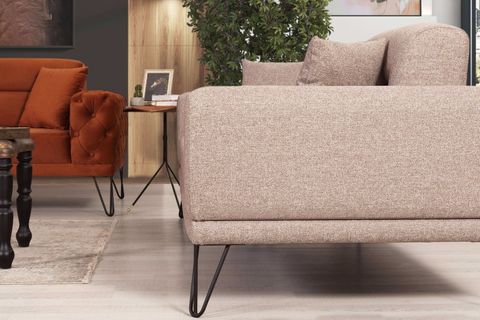 CASE ÜÇLÜ KOLTUK BEJ