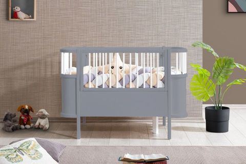 TREND BÜYÜYEBİLEN BEŞİK, GRİ, 90X130
