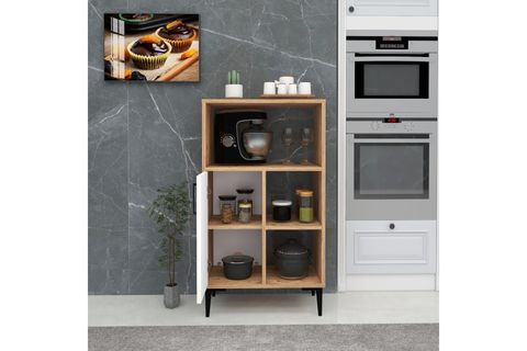 ARNETTİ SANİMAS ÇOK AMAÇLI DOLAP, ATLANTİK ÇAM BEYAZ