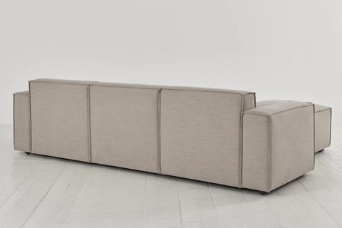 FAUX KETEN MODÜLER KÖŞE TAKIMI, KUM BEJİ