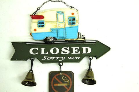 DEKORATİF METAL KARAVAN KAPI ÇANI C0224