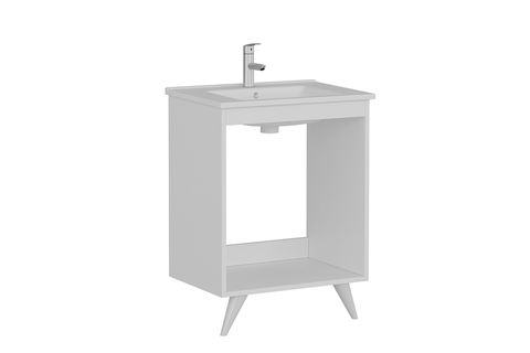 NİKA BANYO DOLABI ALT 65CM AY2K ETJ BEYAZ