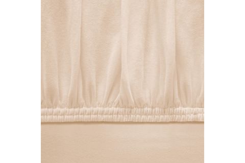 TAÇ JERSEY TEK KİŞİLİK ÇARŞAF SETİ, BEJ