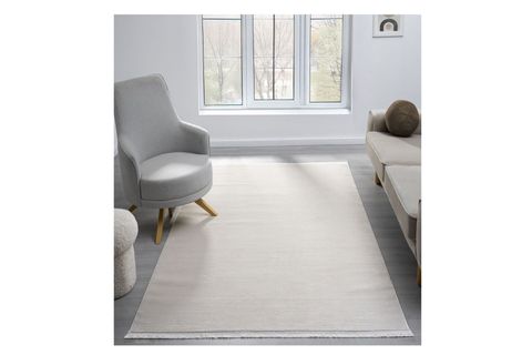 ARTES BAMBU DOKULU MODERN MAKİNE HALISI, BEJ, 120X400, 12001