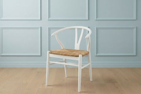 SİMON LAKE MAT KAYIN AĞACI SANDALYE, BEYAZ, 2 ADET