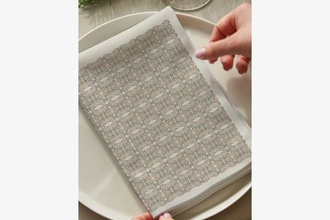 SANAT DOKUSU PAMUKLU DÖRT ADET PEÇETE