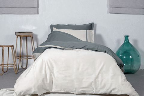ECOCOTTON NEW BASİC TEK KİŞİLİK NEVRESİM TAKIMI, PAMUK SATEN, YEŞİL, 160X220 CM