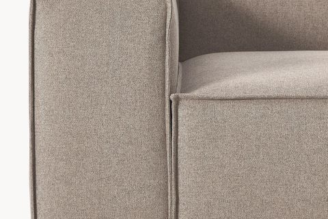 LENA ÜÇLÜ KETEN KOLTUK, KAHVERENGİ