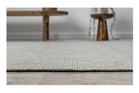 ESSE HAV TOZ VERMEZ KOLAY TEMİZLENEN HASIR DOKU SİSAL HALI, GRİ, 120X400, 663