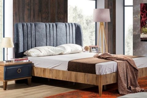 Bazalı Karyola Gövde ve Başlık 180x200