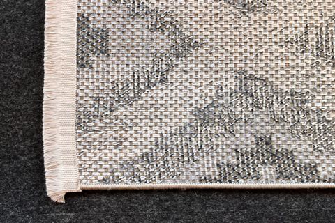 HALI VAGONU JUTE SLIM JS-268 İNCE YUVARLAK DOKUMA HALI, 120X120