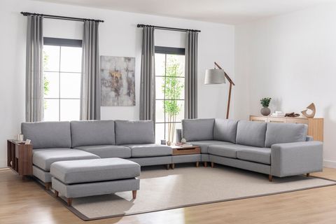 MERLİN KENDİ SETİNİ YARAT, KETEN, CEVİZ AYAK, SHOWROOMDAN KUMAŞ DEĞİŞİMLİ