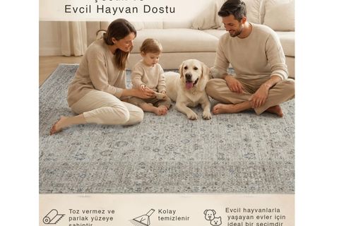 PERUS ANTİBAKTERİYEL DOKUMA HALI, BEJ 10201 160X230 CM