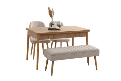 PERA AÇILIR MASA, KARİNA MEŞE, 130X80