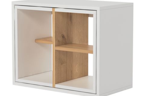 LAGOMOOD BİZAYNİ ZİGON SEHPA, MEŞE BEYAZ