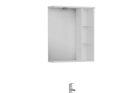 NİKA BANYO DOLABI ÜST 65CM 1K1A BEYAZ