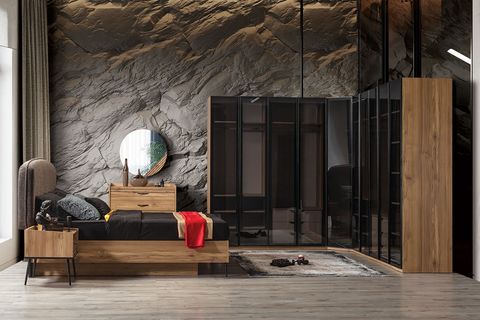 EZGİ KÖŞE GARDIROP,  6 KAPAKLI