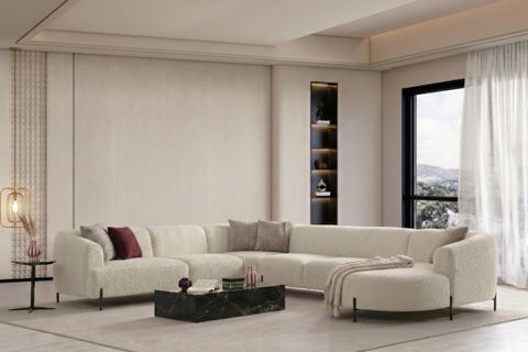 ARMONİ LARGE KÖŞE KOLTUK, BEYAZ, SAĞ