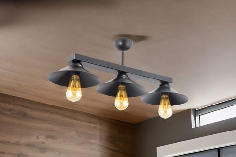 GZHOME JAPON SIRALI ÜÇLÜ AVİZE, SİYAH