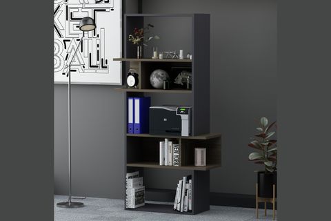 LAGOMOOD İRONY İNFY OFİS TAKIMI, ANTRASİT CEVİZ