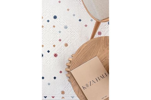 SAND KREM MULTİ TEMİZLENEBİLİR HALI, 65548A, 117X180