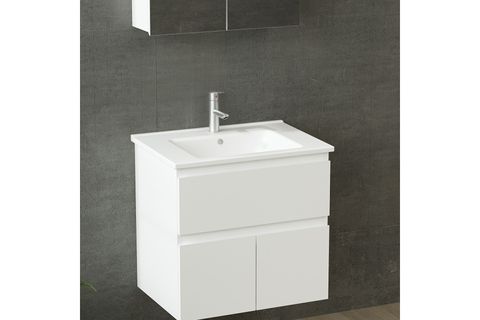 NİKA BANYO DOLABI 65CM AS2K1Ç 2K2A ETJ BEYAZ