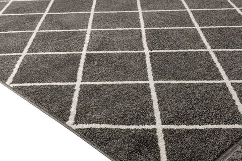 ANNA DARK GREY HALI 133X190