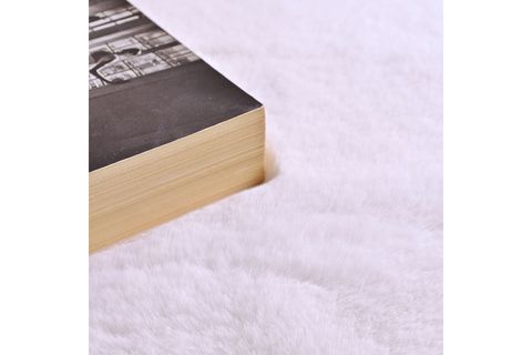 YIKANABİLİR KAYMAZ TABAN POST PELUŞ ÇOCUK HALISI, BEYAZ, 80X120