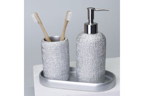 NATURAL BANYO SETİ, GÜMÜŞ
