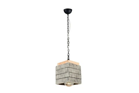 ÖZCAN AYDINLATMA BETON AVİZE TEKLİ, AÇIK KAHVE