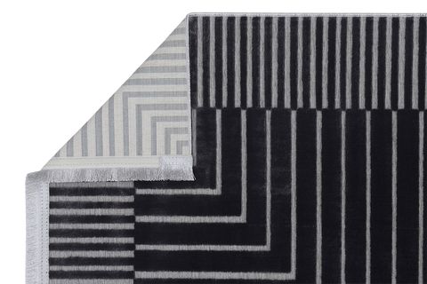 LOTUS MAKİNE HALISI, GRİ, 2, 120X180