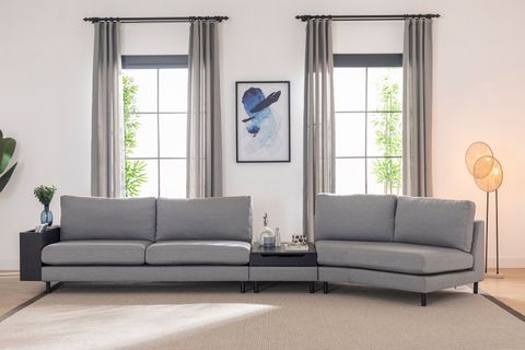 MERLİN KENDİ SETİNİ YARAT, KETEN, METAL AYAK, SHOWROOMDAN KUMAŞ DEĞİŞİMLİ