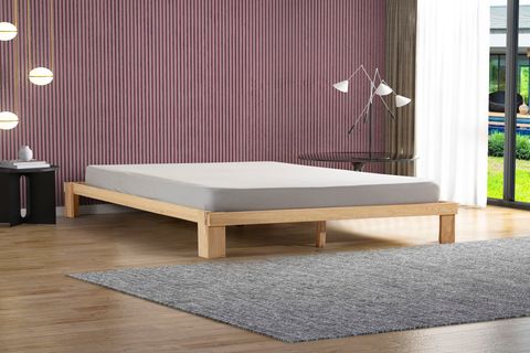 ALP SOFT VERNİKSİZ MASİF KARYOLA, 200X200