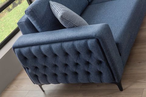 ÇINAR KÖŞE KOLTUK, METAL AYAK, SAĞ KÖŞE, KUMAŞ DEĞİŞİMLİ