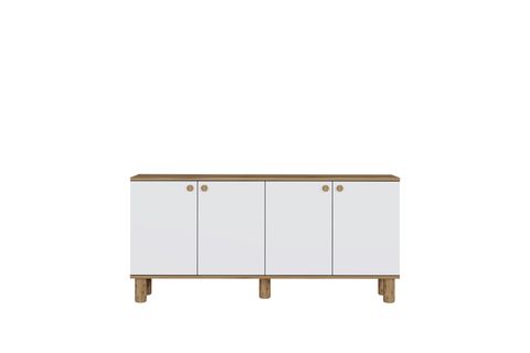 LAYA BOHEM AYAKLI ÇOK AMAÇLI DOLAP, KONSOL, 150 CM, ÇAM BEYAZ