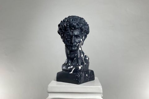 DAVID WHITE SPLASH POP ART DEKORATİF ROMA YUNAN HEYKELLERİ