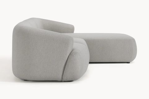 MİLA KETEN KÖŞE KOLTUK, SAĞ KÖŞE, GRİ