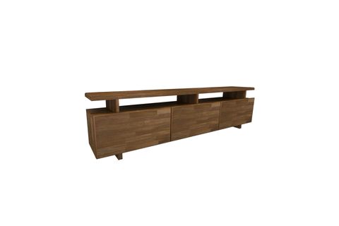 ARNETTİ VERONA AHŞAP TV SEHPASI, CEVİZ
