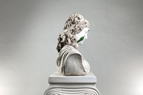 HERA SNAKES ON HERA POP ART DEKORATİF ROMA YUNAN HEYKELLERİ
