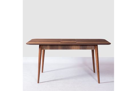 MOON MASA VE SANDALYE TAKIMI, KOYU KAHVE, 125X80