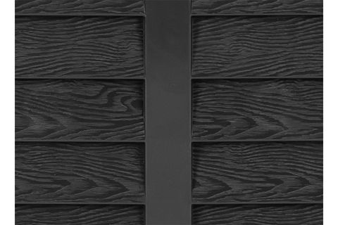 BAHÇE BALKON SANDIĞI, KAPAKLI, ANTRASİT, 320 L