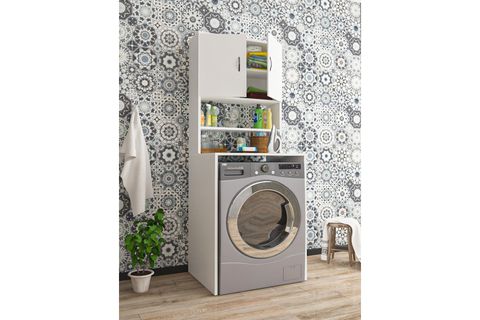 HİLAL BANYO DOLABI, BEYAZ