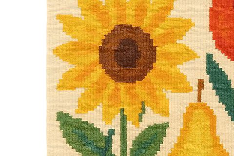 SUNFLOWER BASKILI DOKUMA TABAN HALI, 250 YNG, 150X230  CM